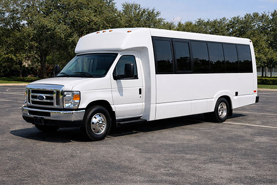 18-passenger minibus available for charter in Social Circle, GA