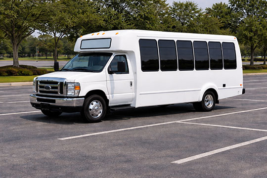 20-passenger minibus available for charter in Social Circle, GA